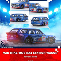 Inno64 MAD MIKE 1976 MAZDA RX3 Station Wagon  D1GP Series 2024