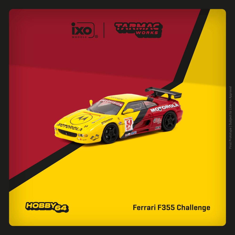 Pre Order Tarmac Ferrari F355 Challenge