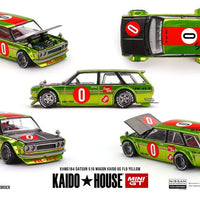 KHMG164 DATSUN 510 WAGON KAIDO OG FLO YELLOW