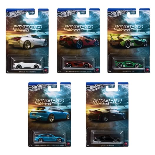 Silver Series 2025 Hot Wheels Hybrid Speed