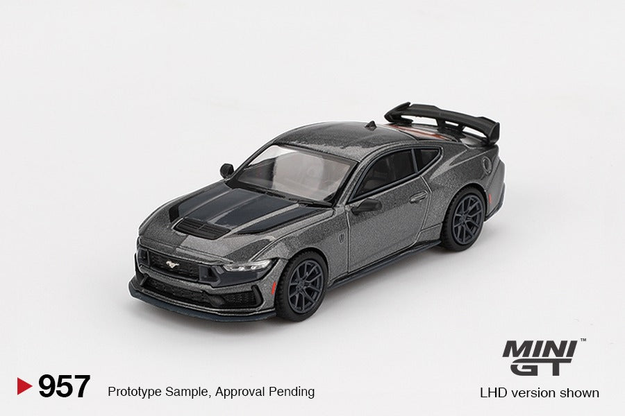 MiniGt #957 Ford Mustang Dark Horse  2024 Carbonized Gray