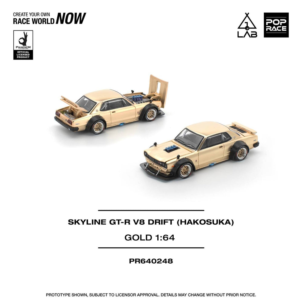 Pop Race Taiwan Exclusive Hakosuka Gold