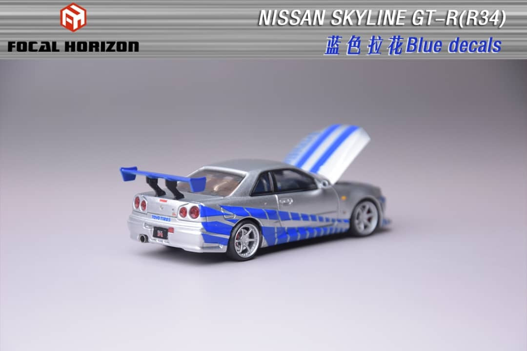 Focal Horizon R34 Silver and Blue