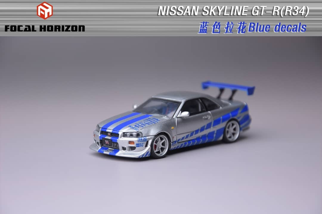 Focal Horizon R34 Silver and Blue