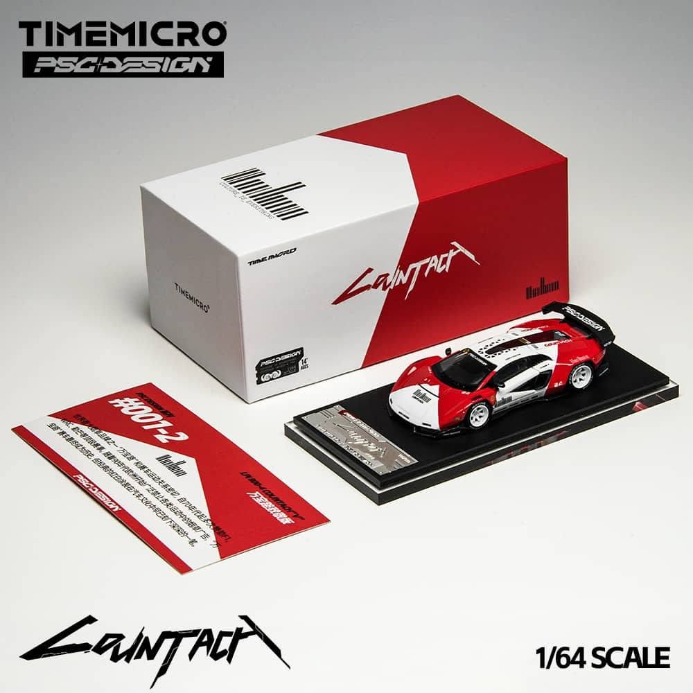 Time Micro x PSC Design Concept Countach LPI800-4 "V" Ver. Mechanic Marlboro Tribute ( TM647703 )
