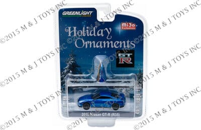 Greenlight 1:64 MiJo Holiday Ornaments – 2015 Nissan GT-R (R35)