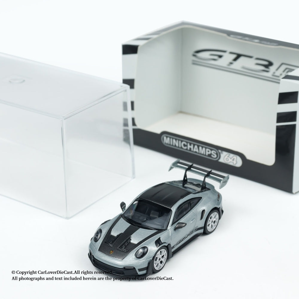 PORSCHE 911 (992) GT3 RS - 2024 - FISHSILVER METALLIC W WEISSACH PACKAGE - EXCLUSIVE FOR CLDC