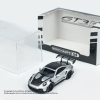 PORSCHE 911 (992) GT3 RS - 2022 - SILVER METALLIC W WEISSACH PACKAGE - EXCLUSIVE FOR CLDC