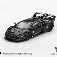 Mini GT Lamborghini LB-Silhouette WORKS MURCIELAGO GT Evo Black