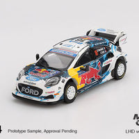 Mini GT Ford Puma Rally1 #16 M-Sport Ford WRT 2024 Rally Finland 3rd Place