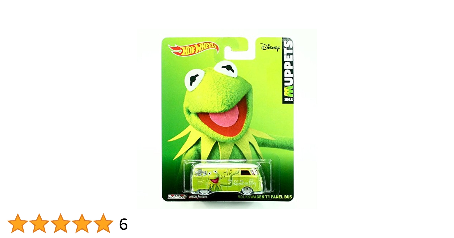 2014 Hot Wheels Pop Culture: The Muppets VOLKSWAGEN T1 PANEL