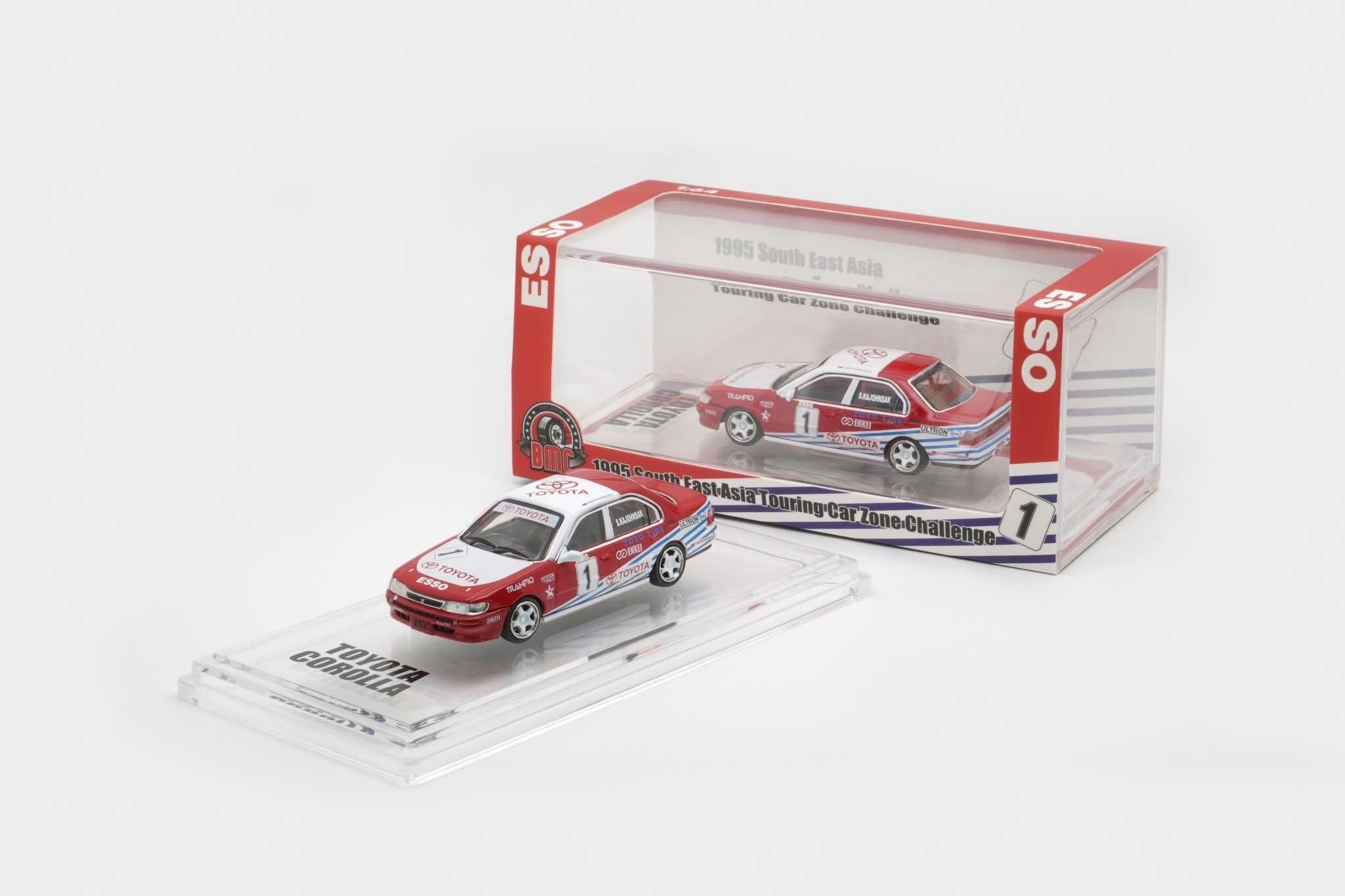 Thailand Diecast Expo  2025 BMC Toyota Corolla AE100 1995 South East Asia Touring Car Zone Challenge #1