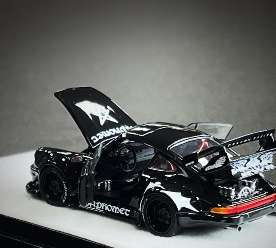 PGM 1/64 RWB930 Porsche Baphomet Demon Diecast Model