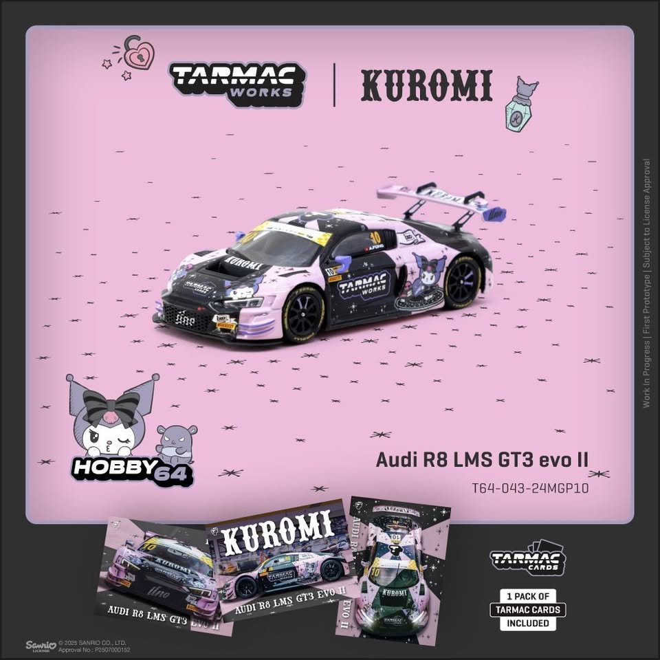 Tarmac Audi R8 LMS GT3 evo II Macau GT Cup - FIA GT World Cup 2024 Uno Racing