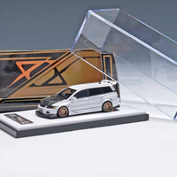 404Error 1:64 Resin Model Lancer Evolution EVO IX Wagon - White Carbon-Hood Color