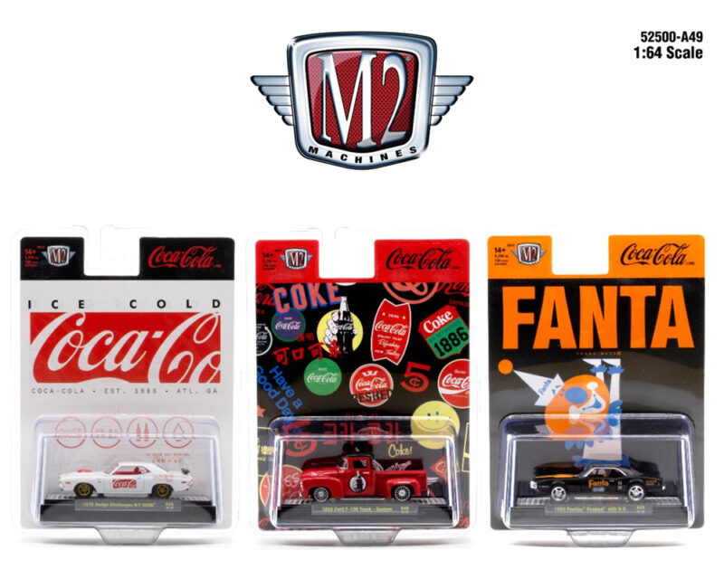 (Preorder) M2 Machines 1:64 Coca-Cola 2024 Release A49 Assortment