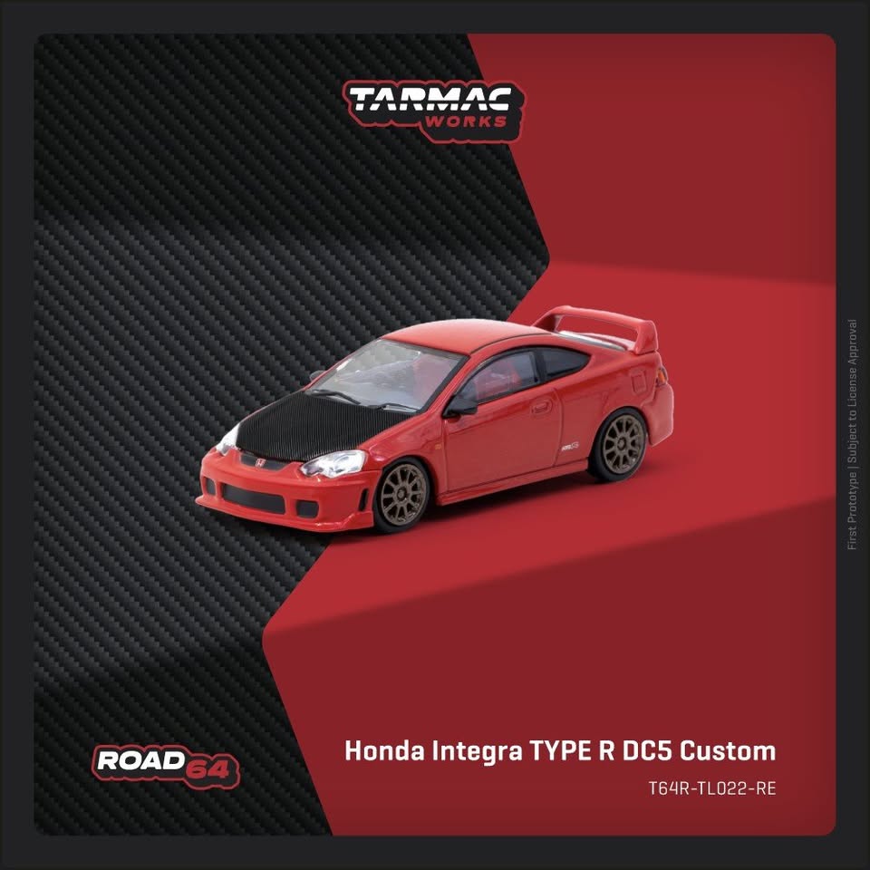 Tarmac Honda Integra TYPE R DC5 Custom  Red