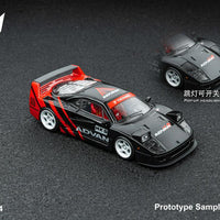 Finclassically 1/64 F40 Diecast Model. A. ADVAN Livery