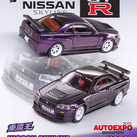 Demon King Exclusive Auto Diecast Expo Singapore Nissan Skyline R34