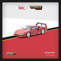Tarmac Works 1/64 Scale, ROAD64 Ferrari F40 Red T64R-076-RE2