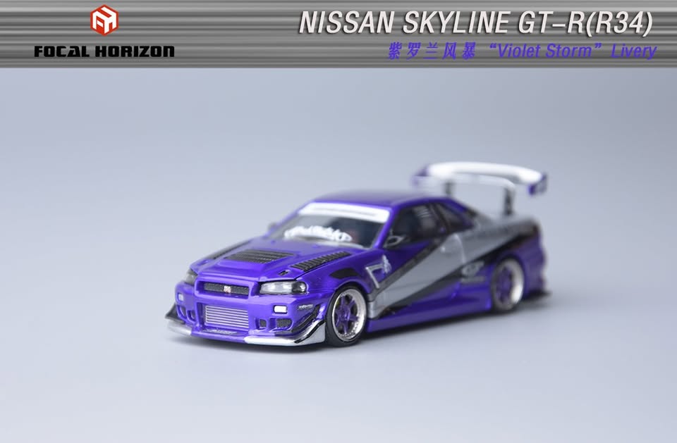 Focal Horizon Skyline GT-R R34 Ryohe's Gifted Modified Violet Storm