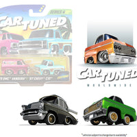 (Preorder) Car Tuned 1:64 2-Pack Wave 2 Hittin Switches Lowriders – 1957 Chevrolet Bel Air & 1964 Chevrolet Impala SS