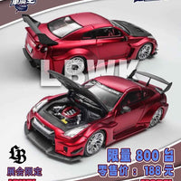 FOSHAN APA XPO EVENT EXCLUSIVE 2025 SERIES  1:64 DEMON KING AUTO SERIES GTR-R35 RED