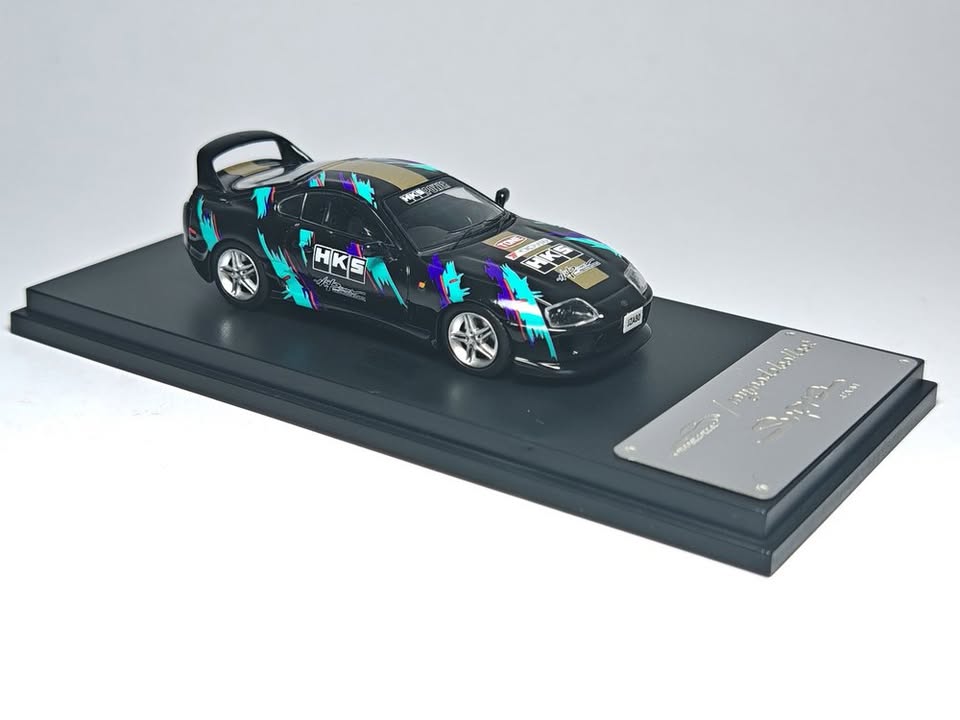 MODEL COLLECT 1:64 Diecast Model Toyota Supra JZA80 HKS