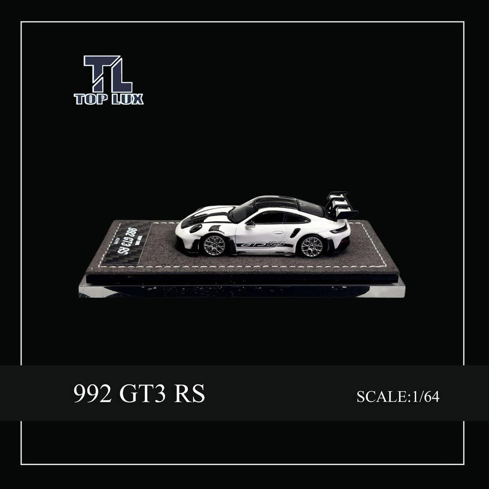 TOP LUX 1/64 Porsche 992GT3RS White