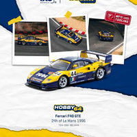 Tarmac Ferrari F40 GTE 24h of Le Mans 1996 Luciano Della Noce / Anders Olofsson / Carl Rosenblad
