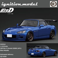 Ignition Model IG3916  1/18  INITIAL D Honda S2000 (AP1) Blue Metallic