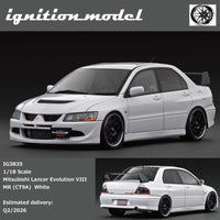 Ignition Model IG3835  1/18  Mitsubishi Lancer EvolutionⅧ MR (CT9A) White