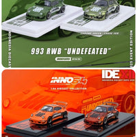 ID Expo 2025 Inno64 Set - Orange RWB Undefeated - Green signature RWB Undefeated