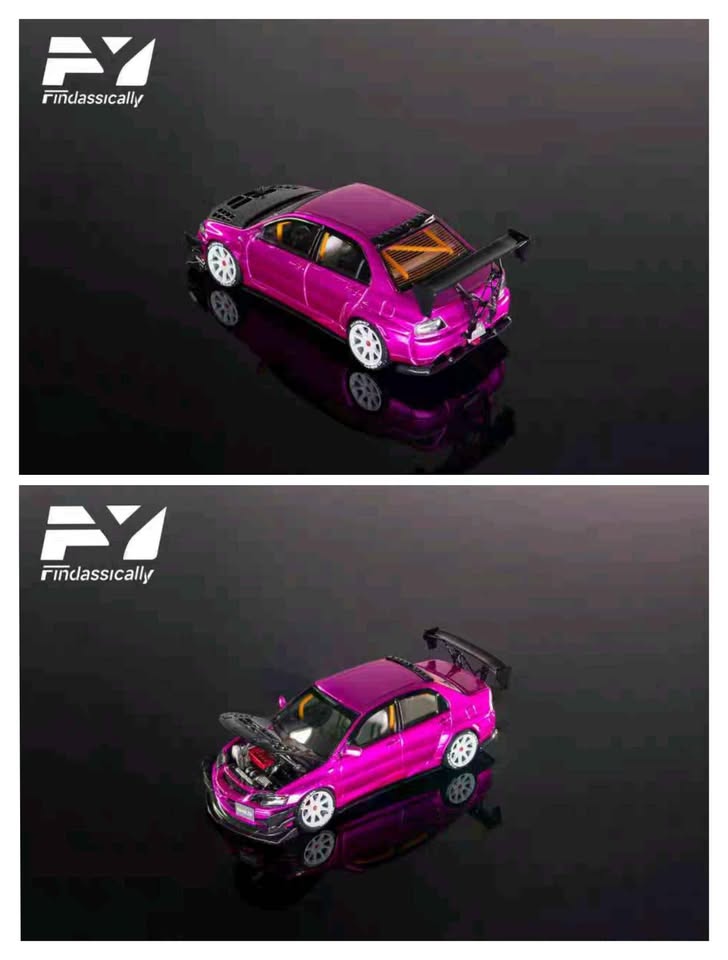 FINDCASSICALLY MITSUBISHI LANCER EVOIX FLASH PINK