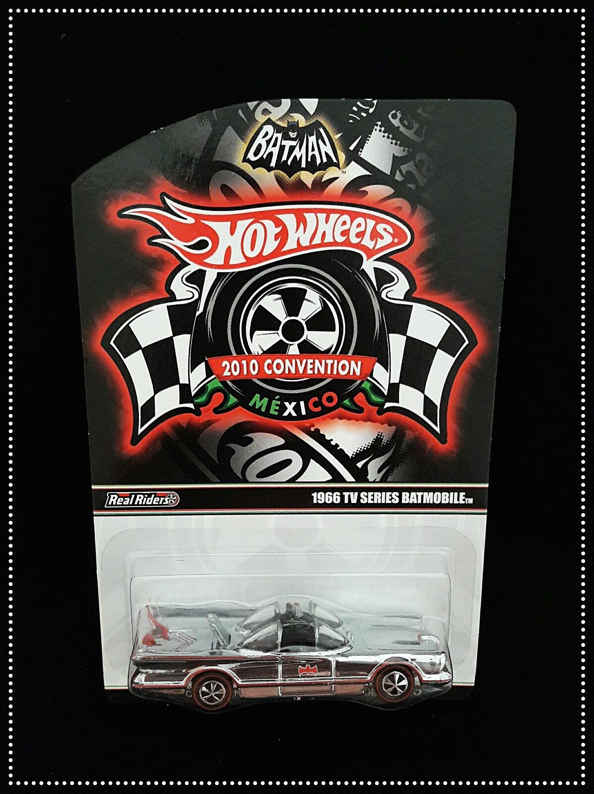 Hot Wheels Mexico Convention Chrome Batmobile