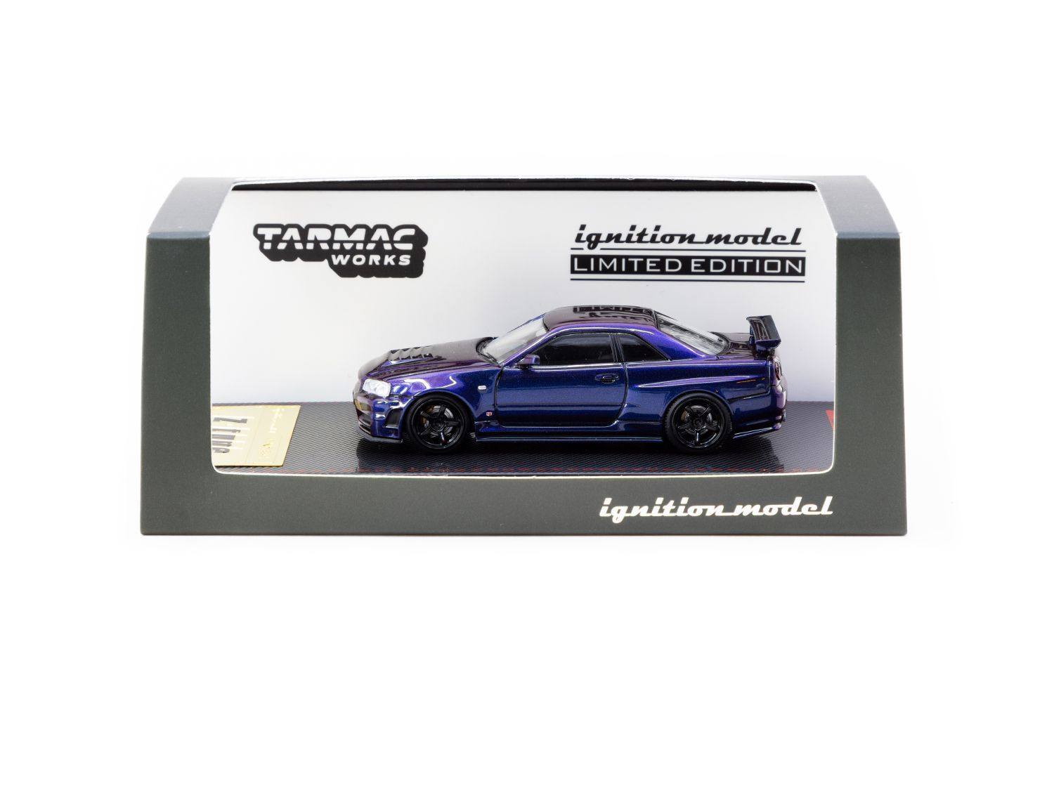 Ignition Model 1/64 2025 Limited Edition Nismo R34 GT-R Z-tune Purple Metallic