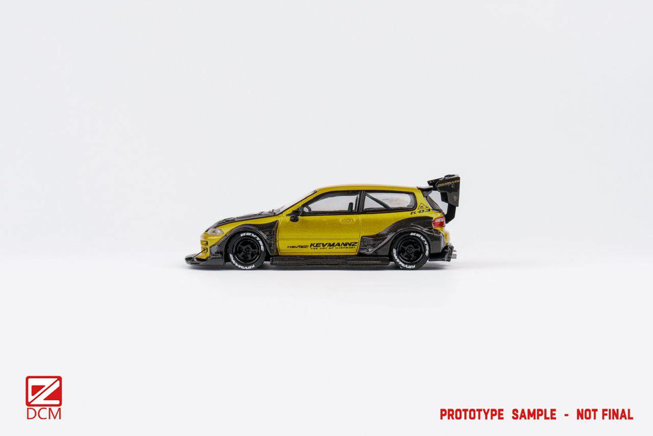 DCM 1/64 Kevmannz GT Body Kit Civic EG Ver.1 Diecast Model. Estimated March 2026