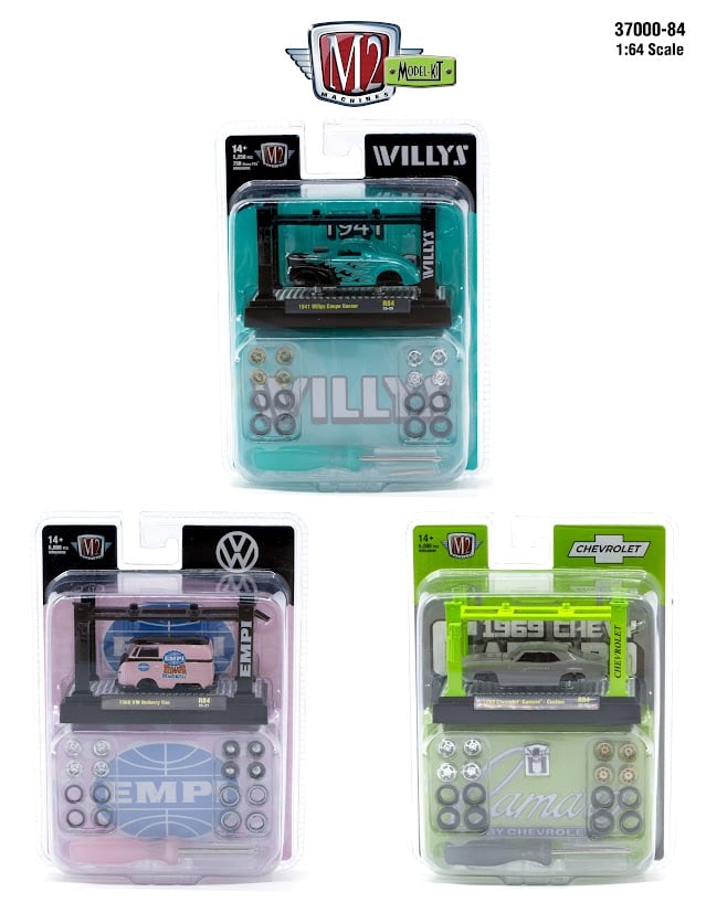 M2 Machines Model Kits Series (37000-84)