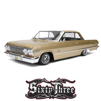 Redcat SixtyThree RC Car - 1:10 1963 Chevrolet Impala Hopping Lowrider - Gold