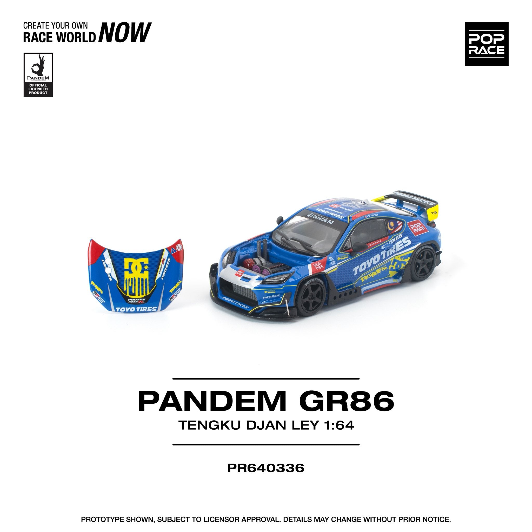 Pop Race PR640336 Product Name: PANDEM GR 86 - TENGKU DJAN LEY