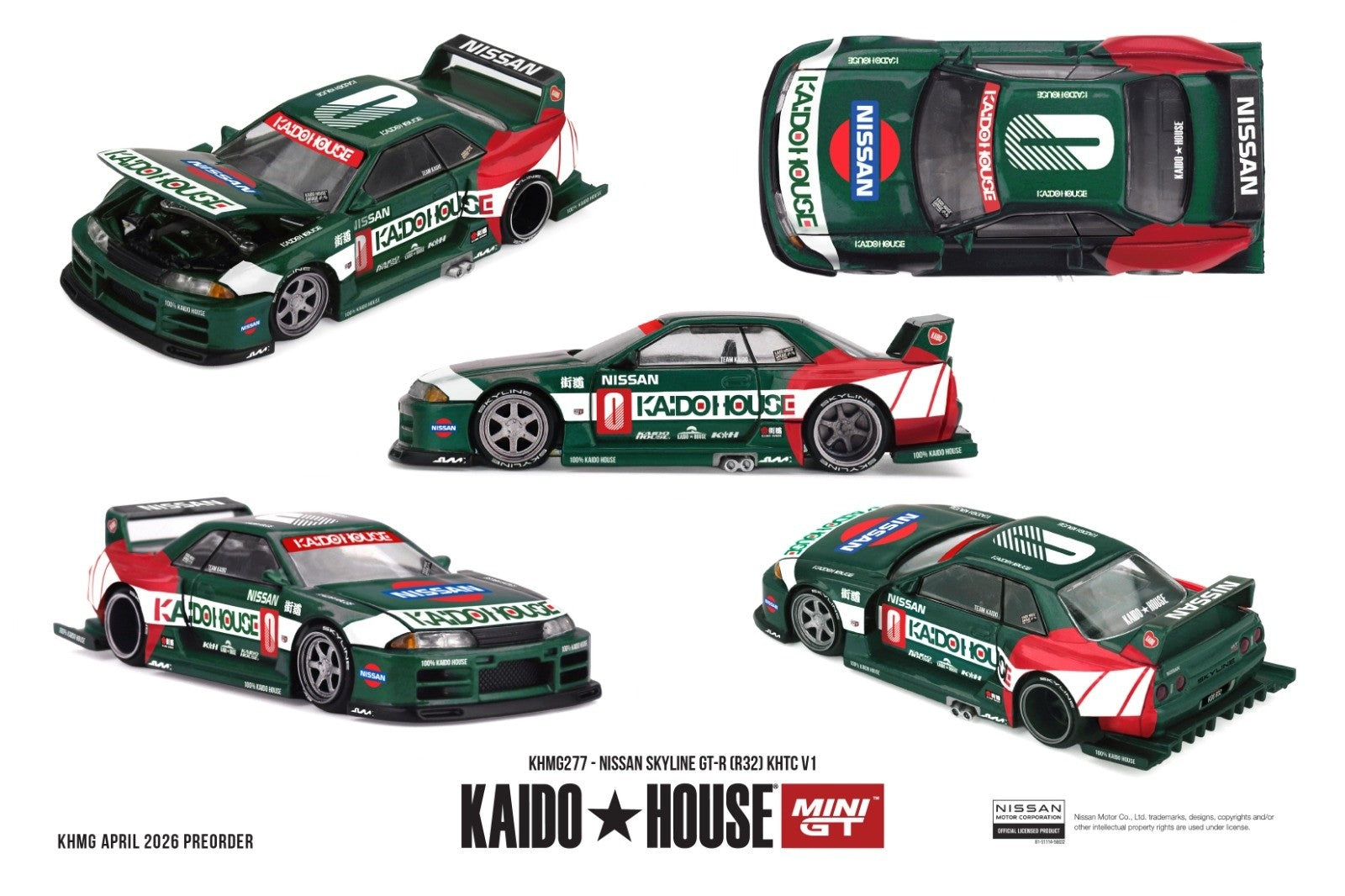 Kaidohouse Nissan Skyline GT-R (R32) KHTC V1 KHMG277
