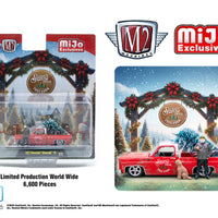 M2 Machines 1:64 Diorama Sean’s Fresh Tree Farm 1977 Chevrolet Silverado 10 with Sean Figure & Dog Limited 6,600 Pcs – Mijo Exclusives