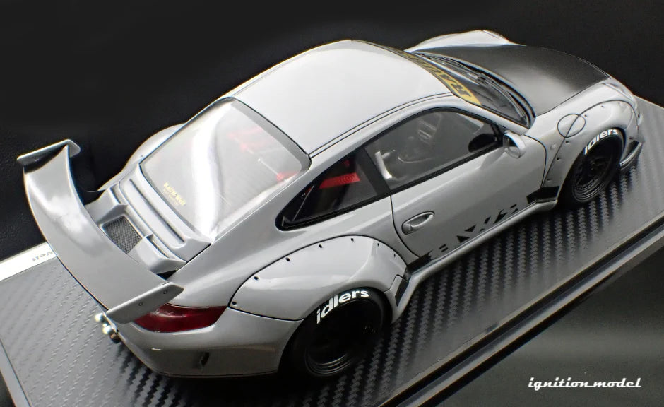 IG3255 RWB 997 GT3 Gray - Ignition Model 1/18 Scale