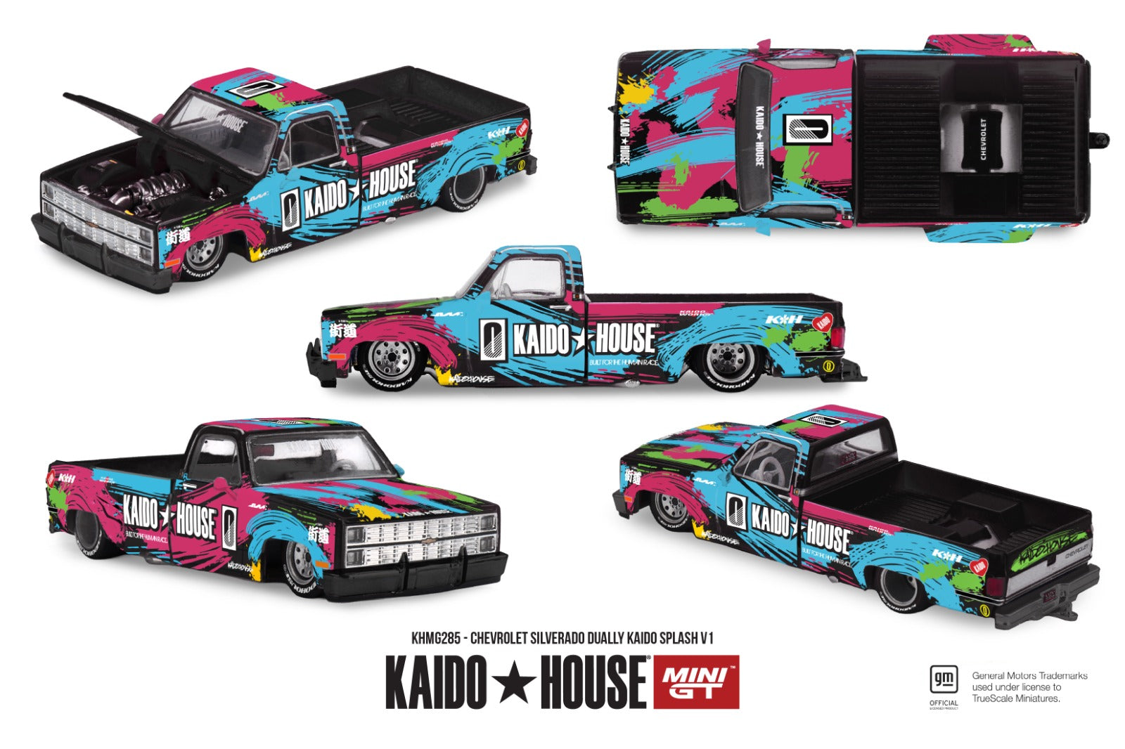 Kaidohouse KHMG285 Chevrolet Silverado Dually  Kaido Splash V1