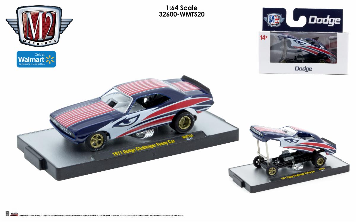 M2 Machines 1:64 Scale Patriotic Series  32600-WMTS20