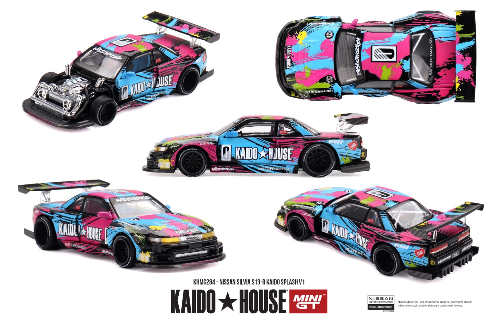 Kaidohouse KHMG284 Nissan Silvia S13-R Kaido Splash V1
