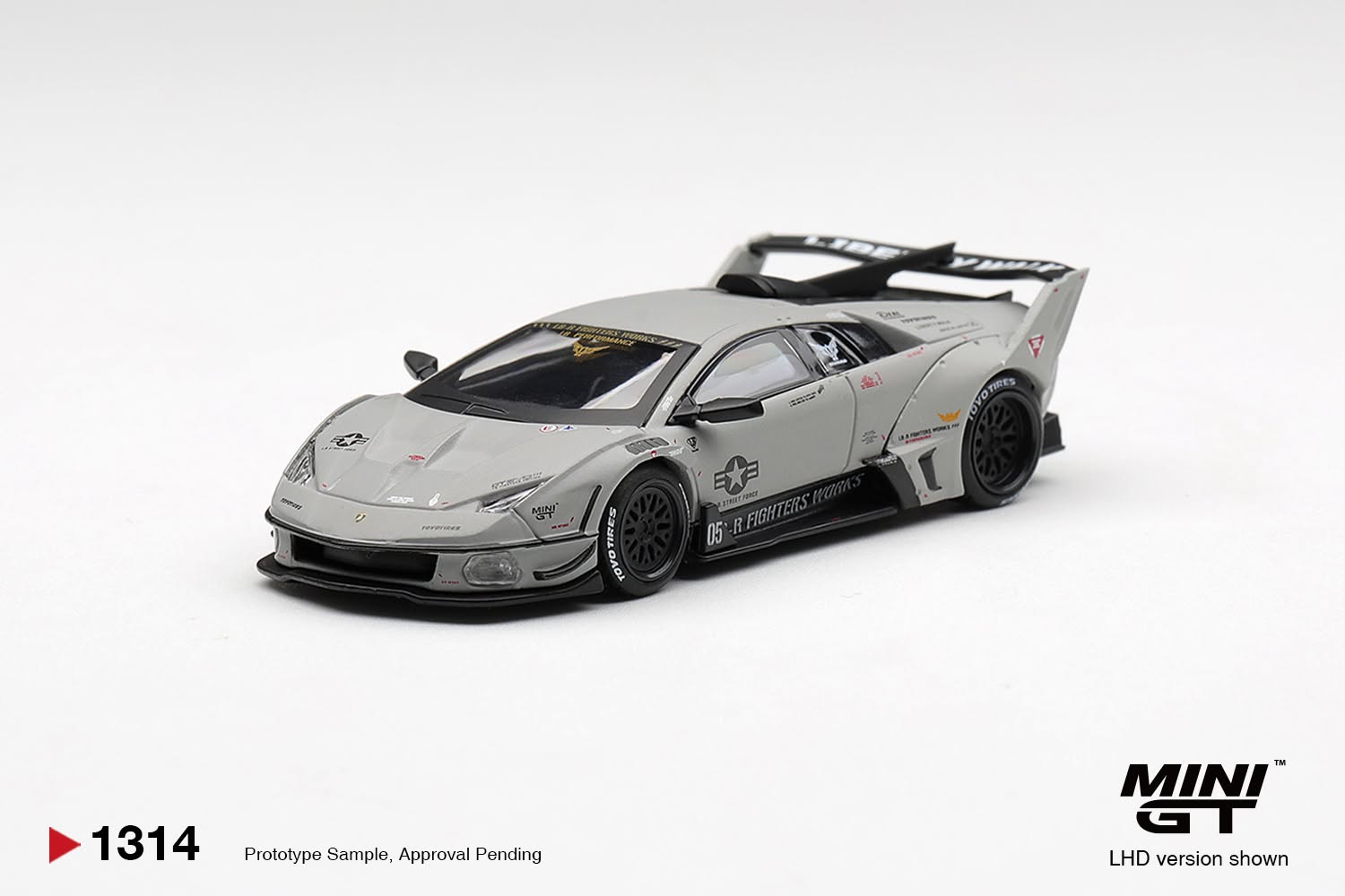 MINIGT - MGT01314-L Lamborghini LB-Silhouette WORKS MURCIELAGO GT Evo Fighter