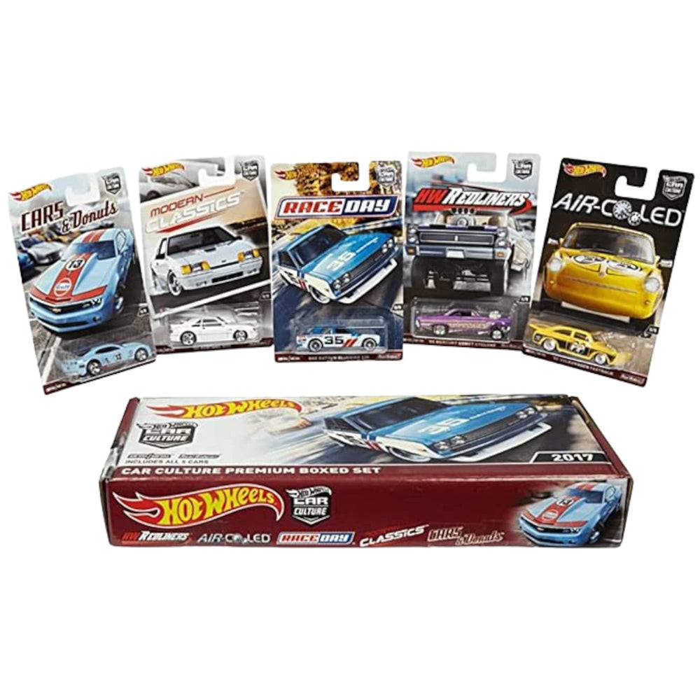 2017 Hot Wheels Car Culture Premium Box Set