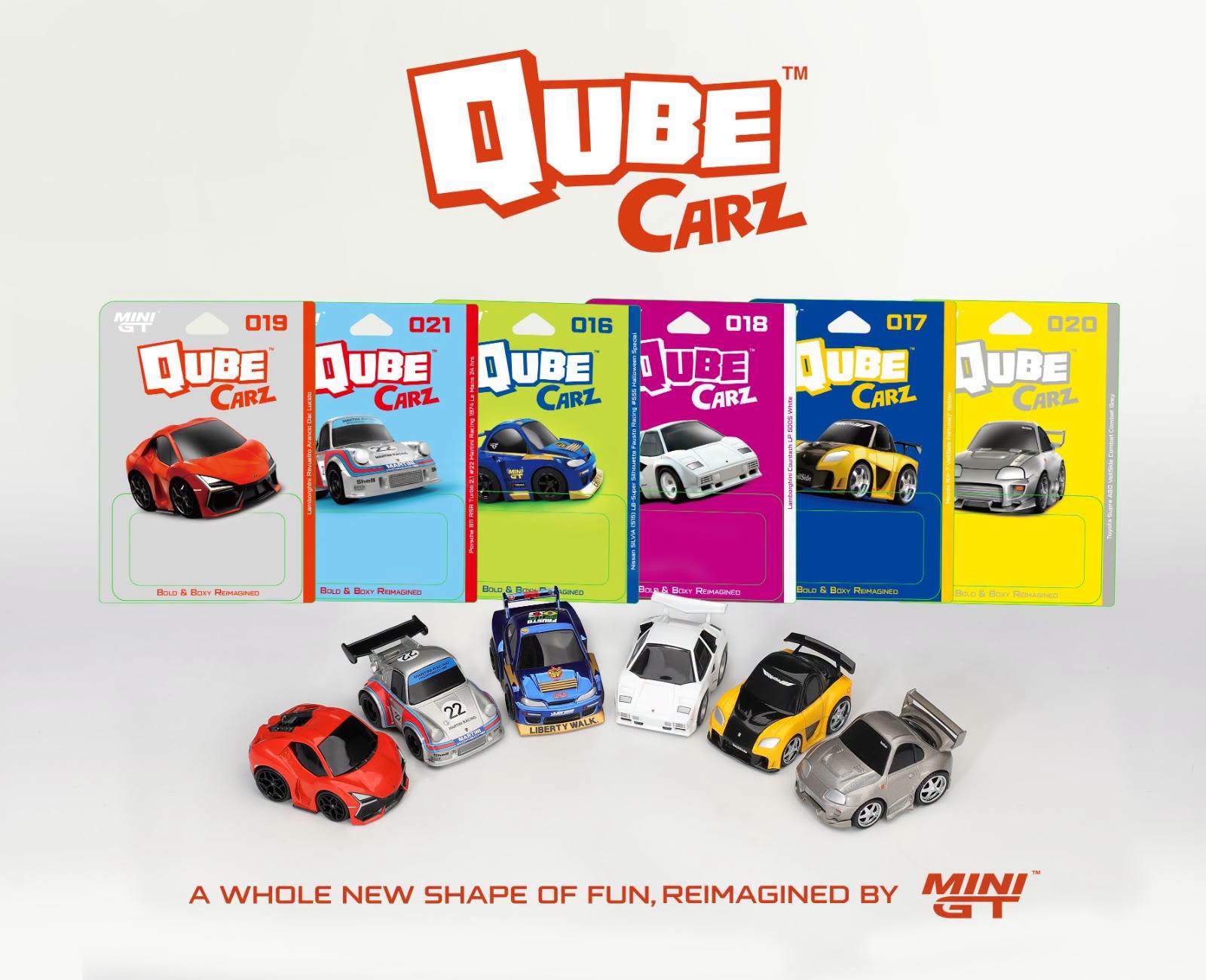 (Preorder) Mini GT QubeCarz Series 4 Assortment