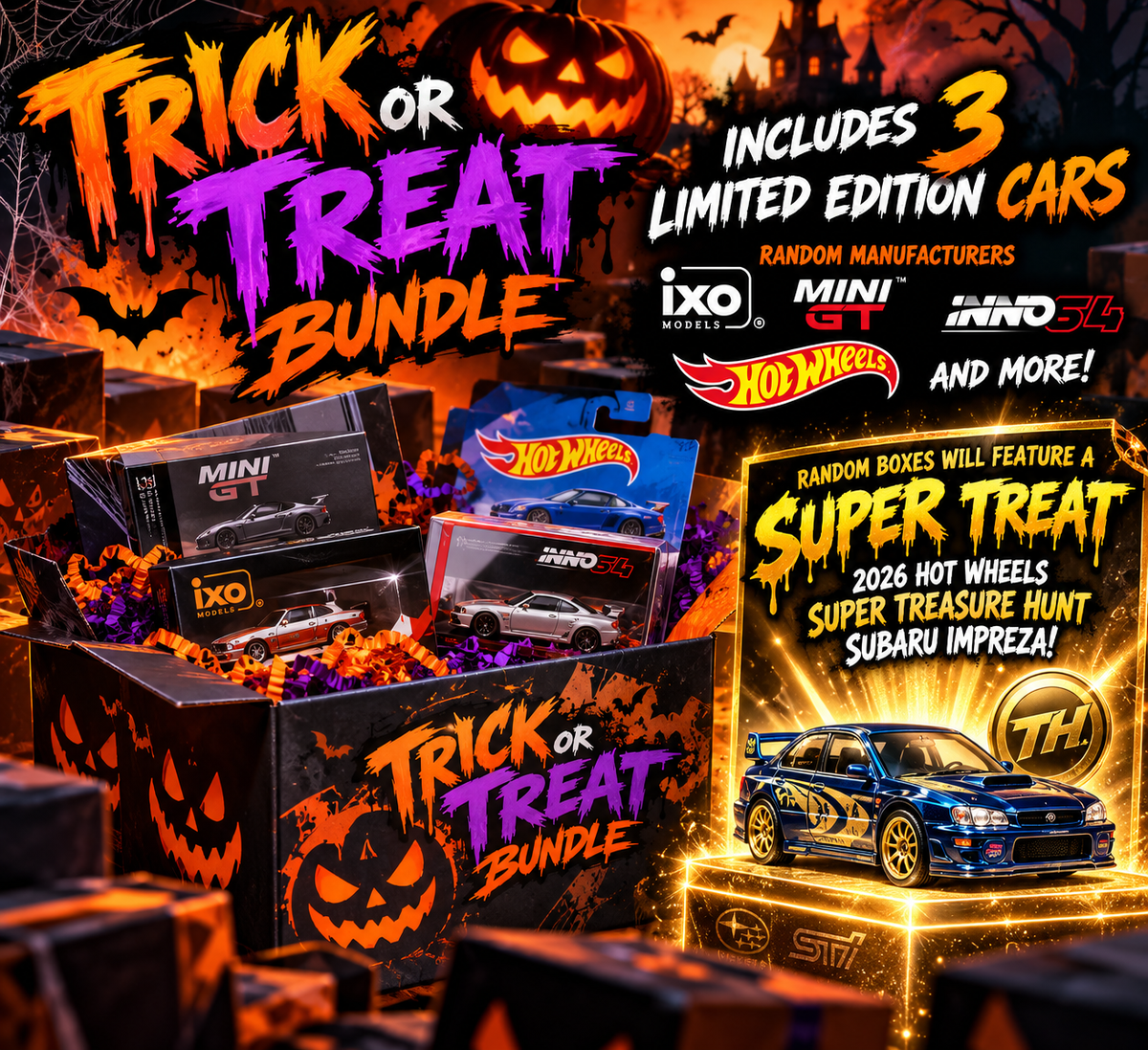 Closeout Trick or Treat Box